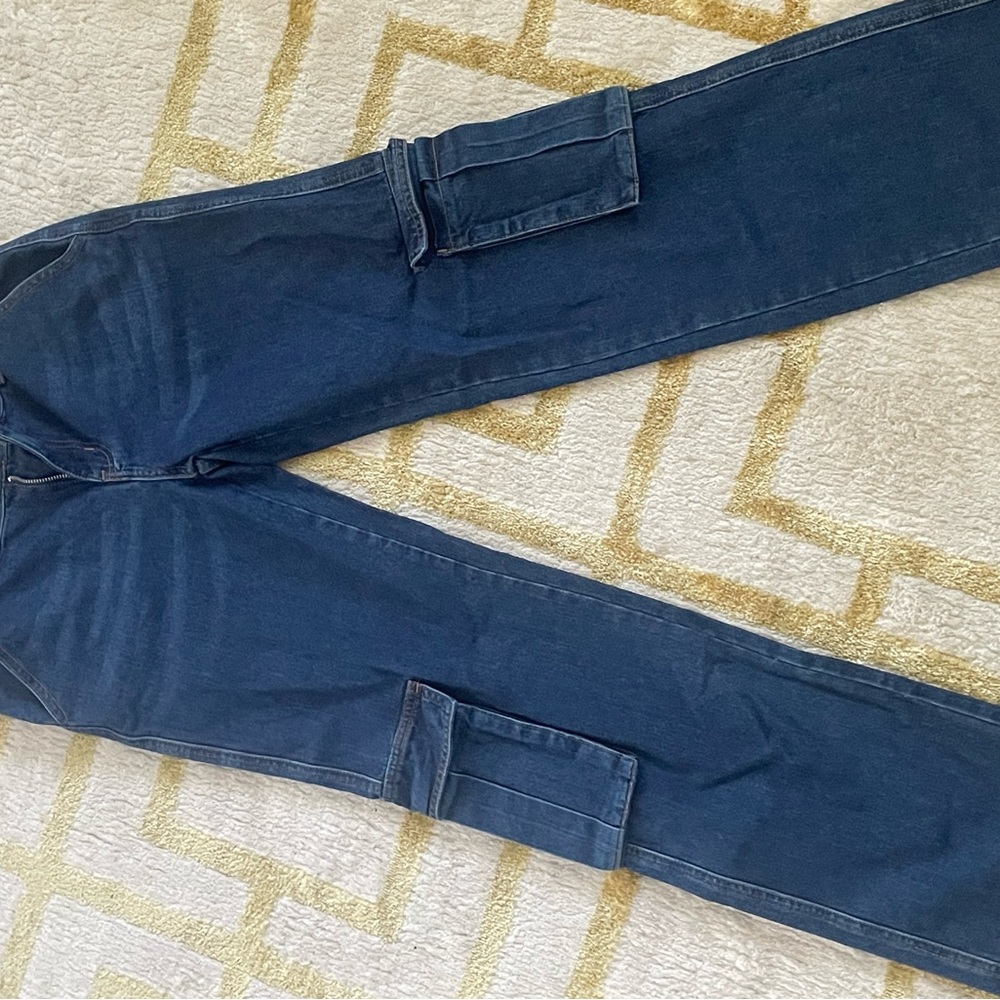 Shein Flap Pocket Cargo Jeans